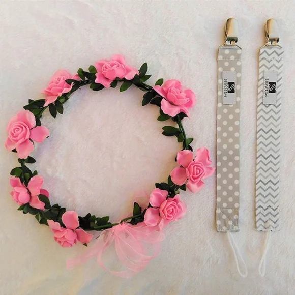 Luxurious floral milestone baby blanket - Picture 5 of 8